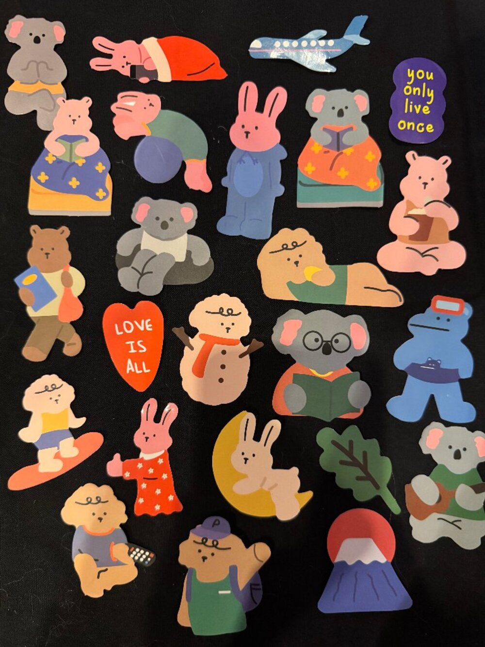 Adorable Animal Sticker Collection (24Pc)